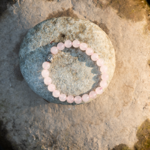 Rose Quartz round bead 8mm