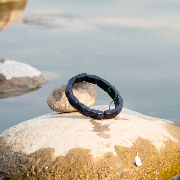 Blue gold stone flat ..not natural