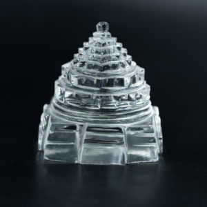 Spathic Shree yantra (Clear Himalayan Quartz)...