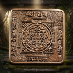 Shree yantra plate (top quality brass)